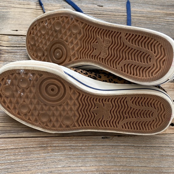 Adidas Nizza HI RF Camo-Leopard-Plaid-Blue Suede high top sneakers. M6.5/W8.5. - Picture 10 of 10